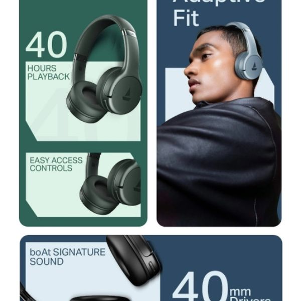 Boat Rockerz Headphone thumbnail 1