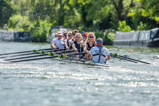 Sudbury rows the Isis at Oxford City Rowing Club s Regatta and Sprint