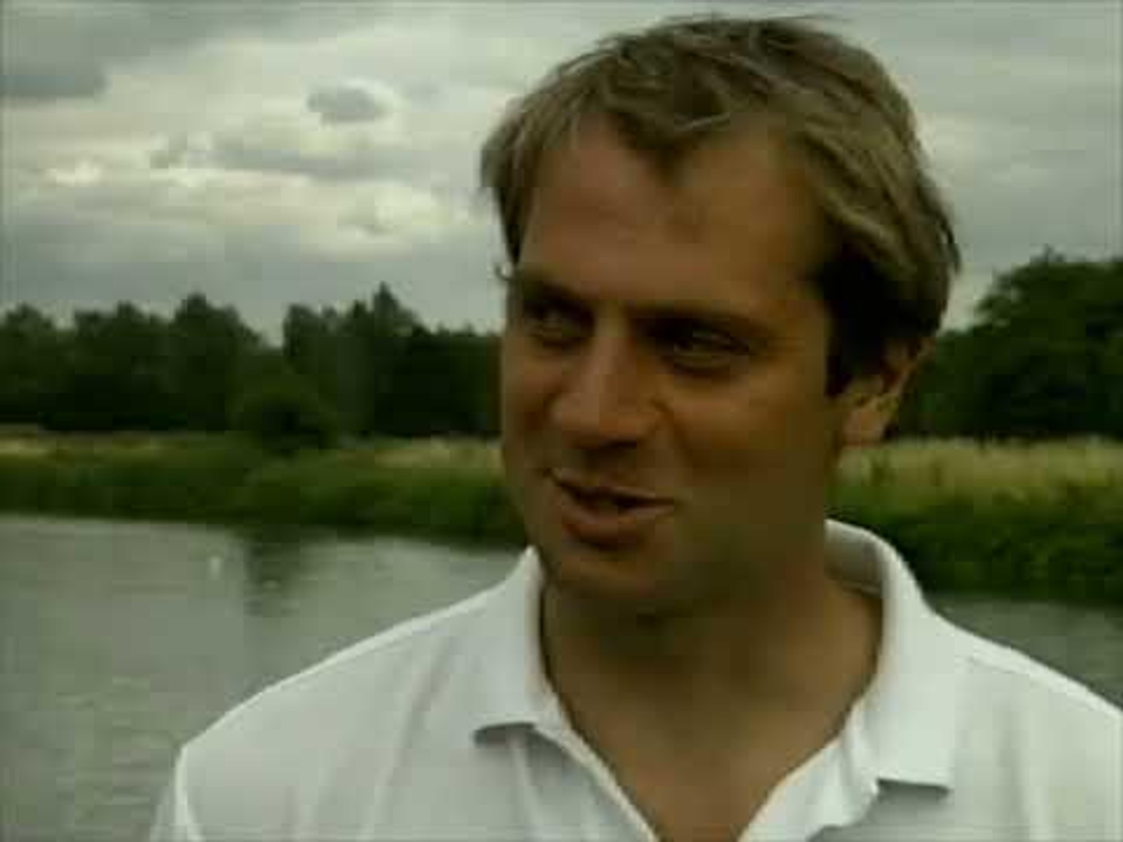 Steve Redgrave at the 113th Sudbury Regatta