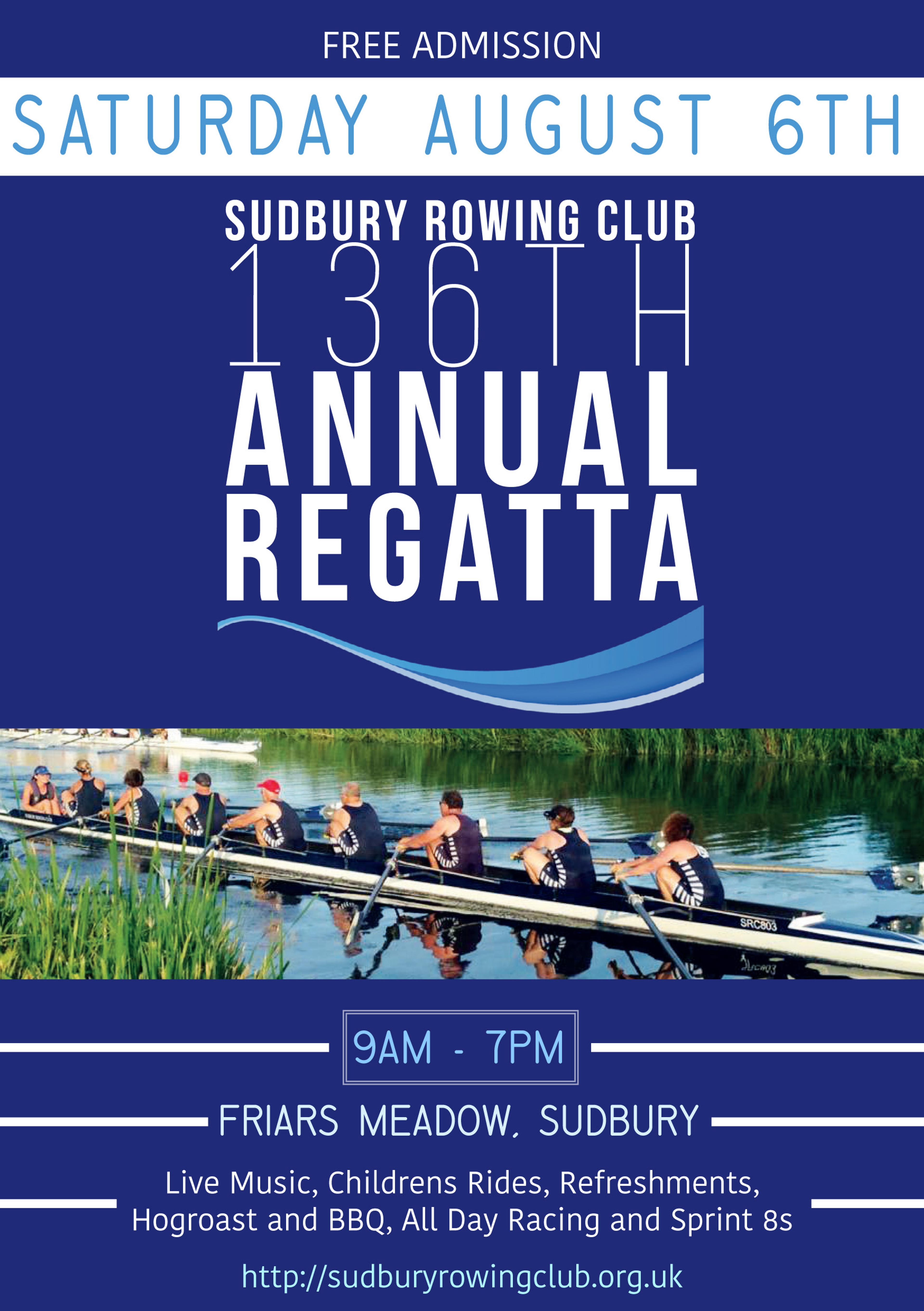 Sudbury Regatta: 6th August 2016
