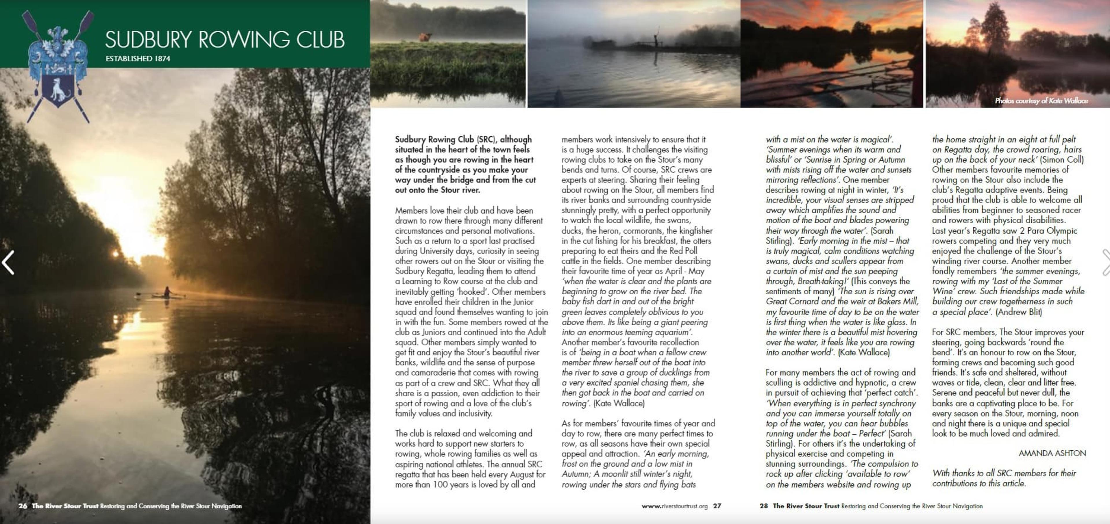 A scan of the article in ‘Lock Lintel’. 