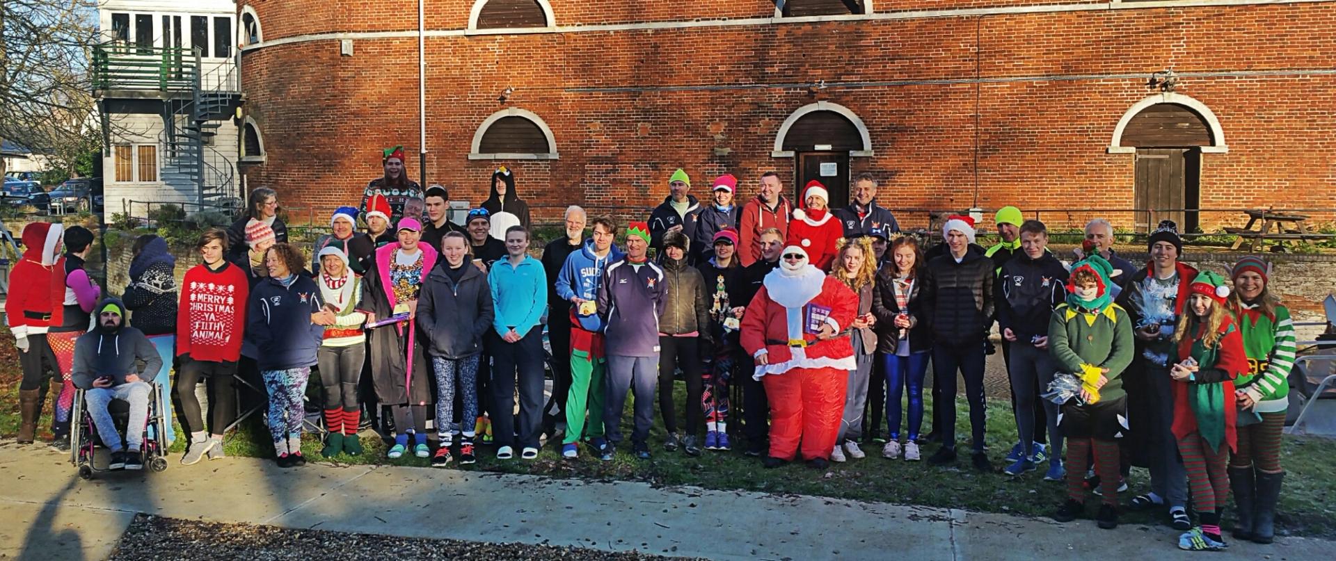 Attendees at the 2017 Pudding Races.