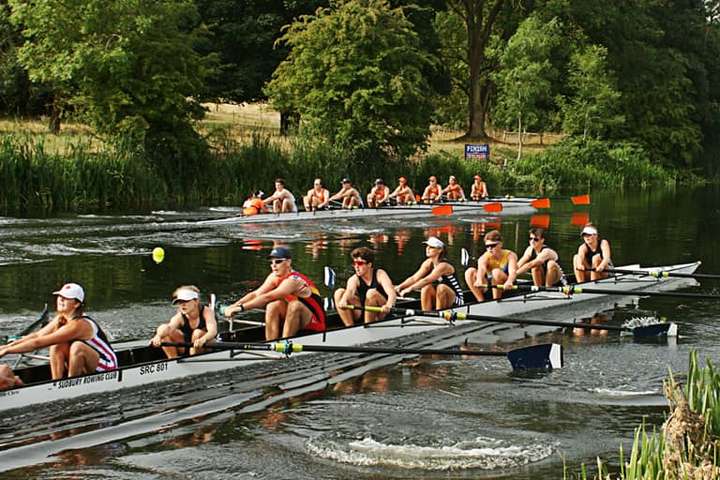 The sprint eights course makes for some of the most exciting racing around.