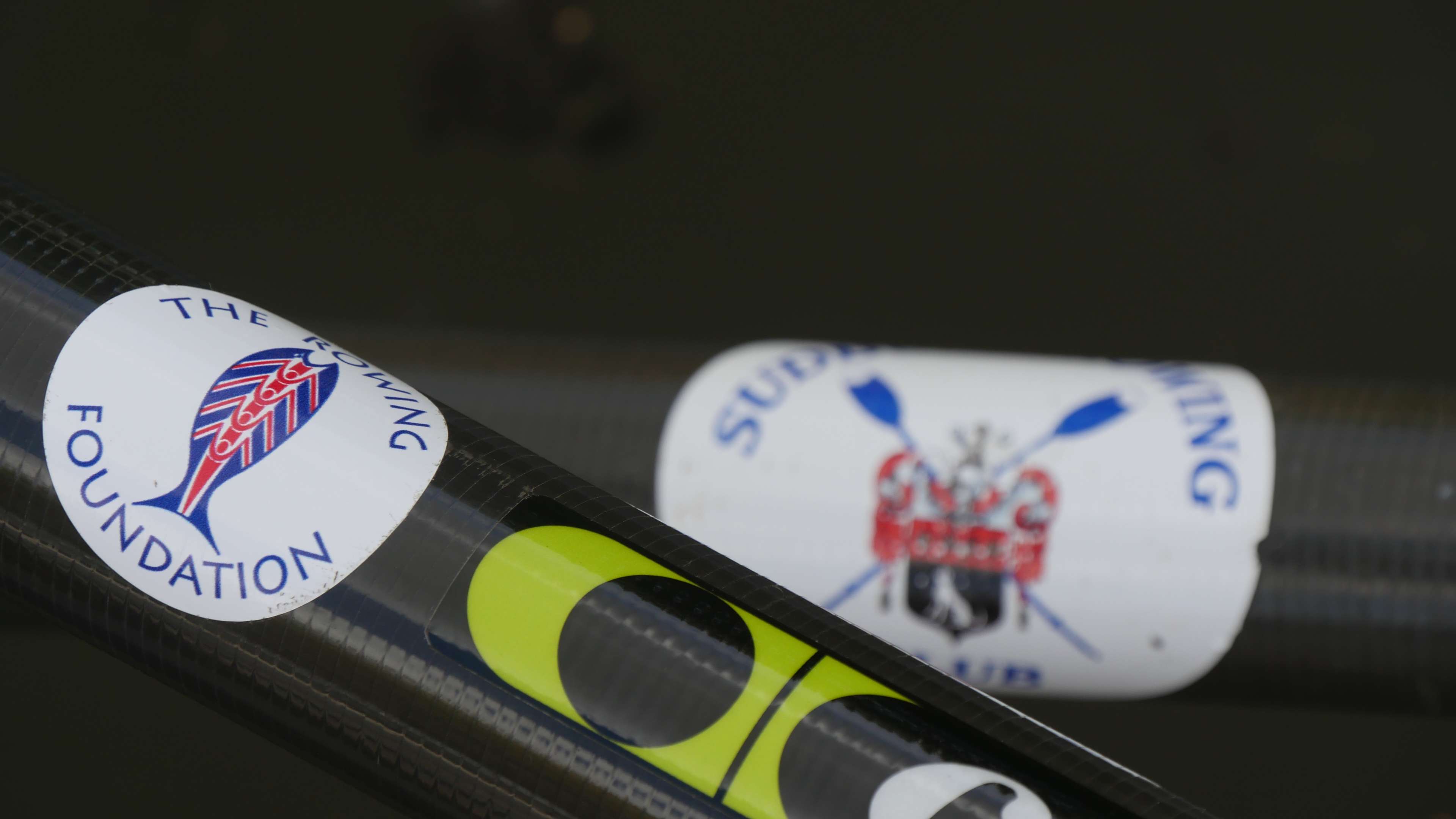 New Concept2 sculling blades, supplied with help from The Rowing Foundation.