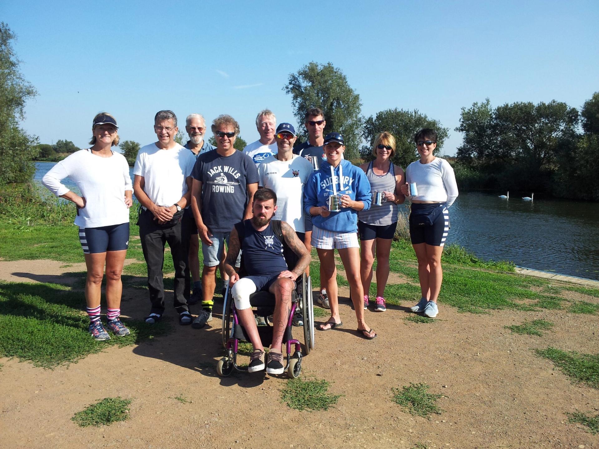 Sudbury Rowers Set Record and Win at Ely