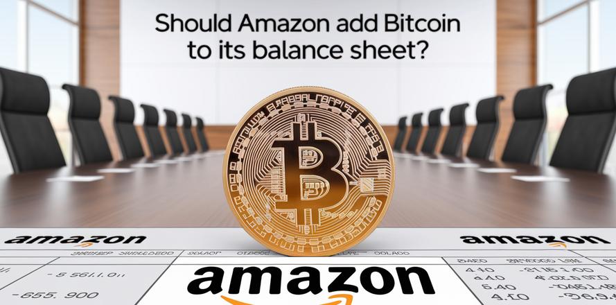 Should Amazon Add Bitcoin to Its Balance Sheet?