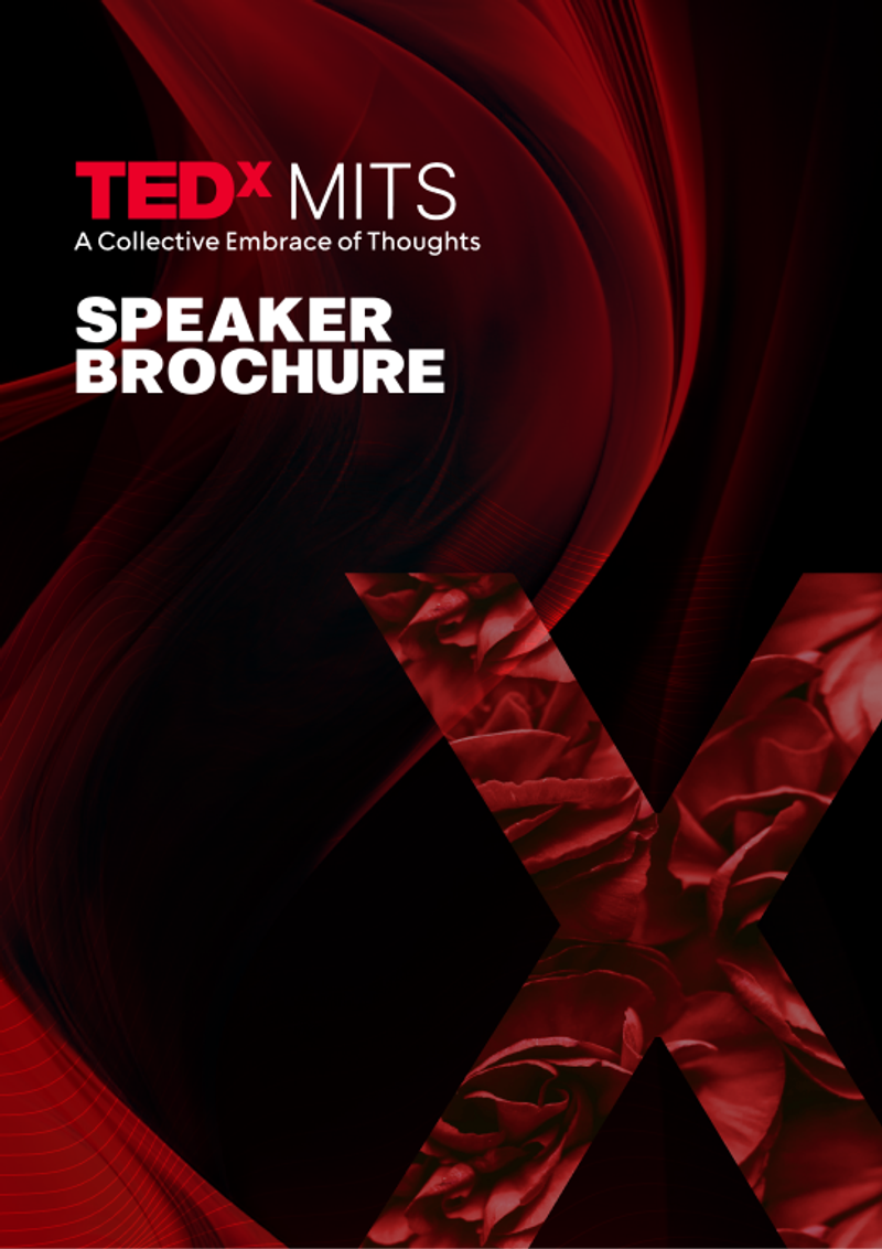 TedxMITS Speaker Brochure