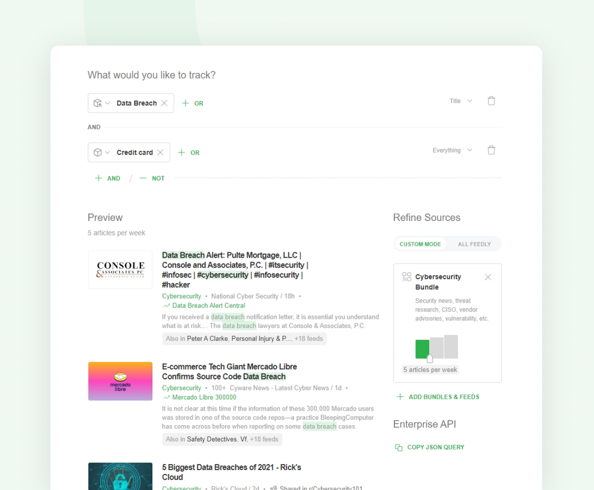 How to track emerging cyber threats in real-time | Feedly