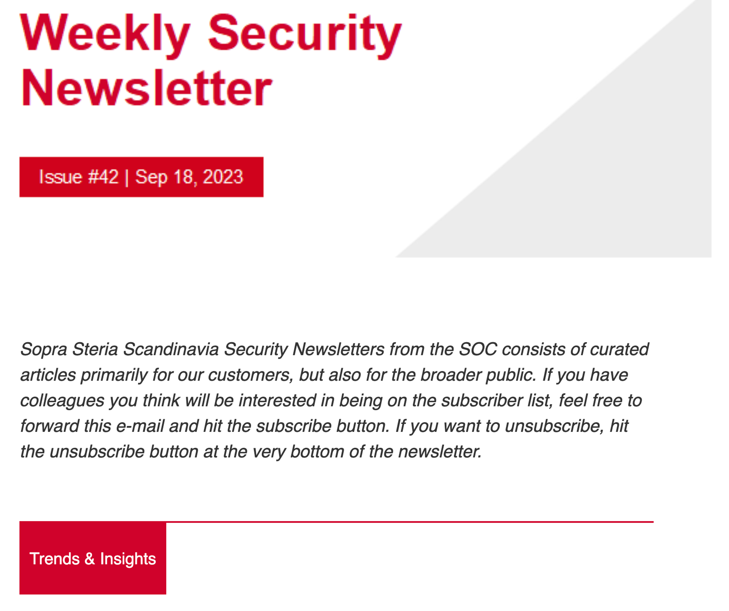 Automated Threat Intelligence With Feedly Newsletters | Feedly