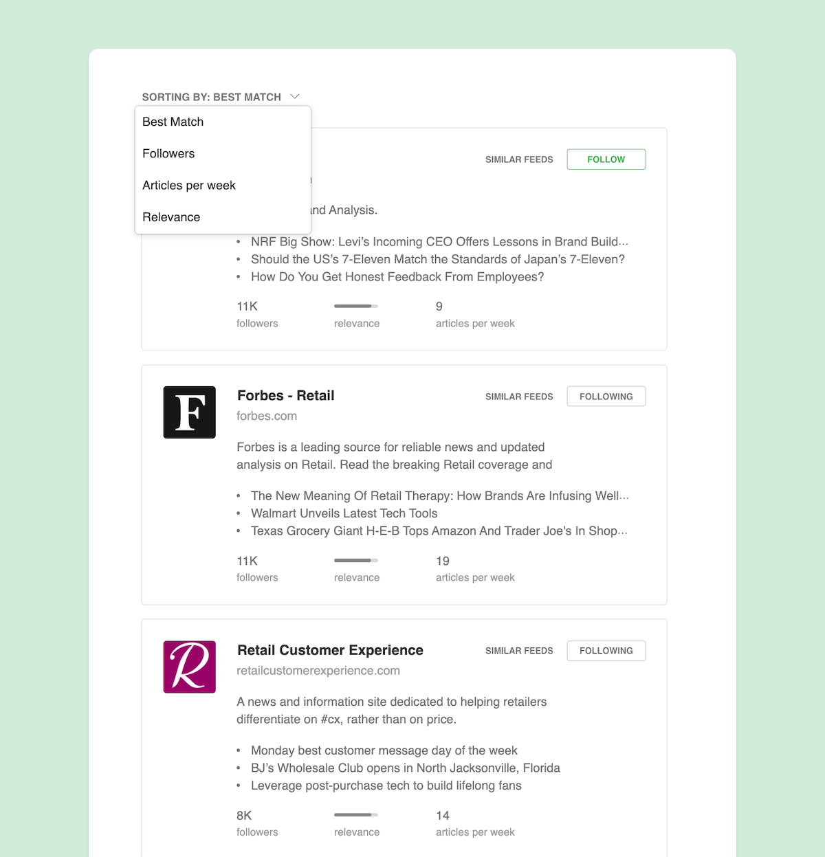 Feedly Your Smart Content Aggregator