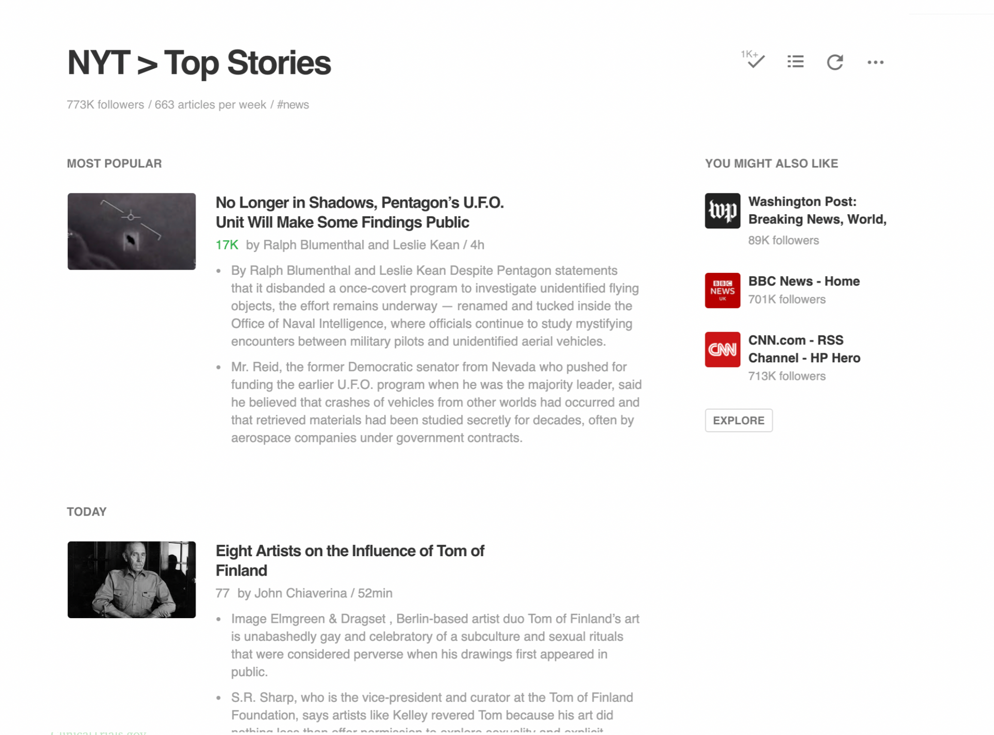 The 10 types of sources you can add on Feedly | Feedly