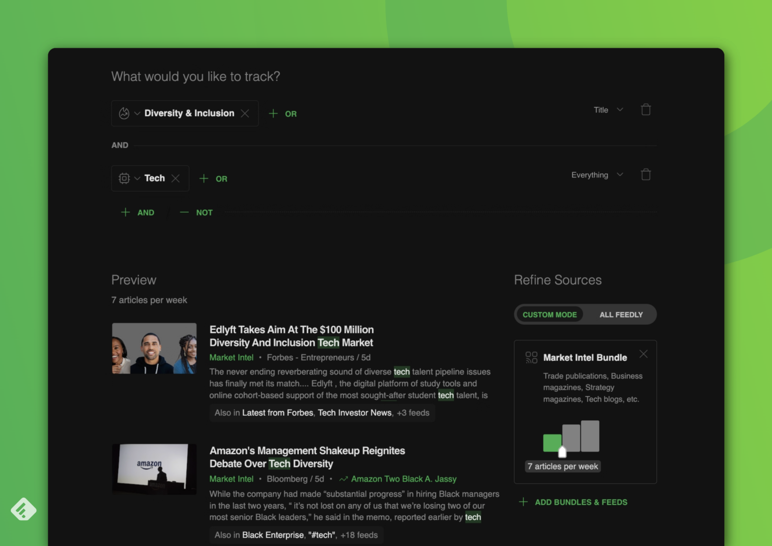 Track Specific Topics And Trends With Feedly AI | Feedly