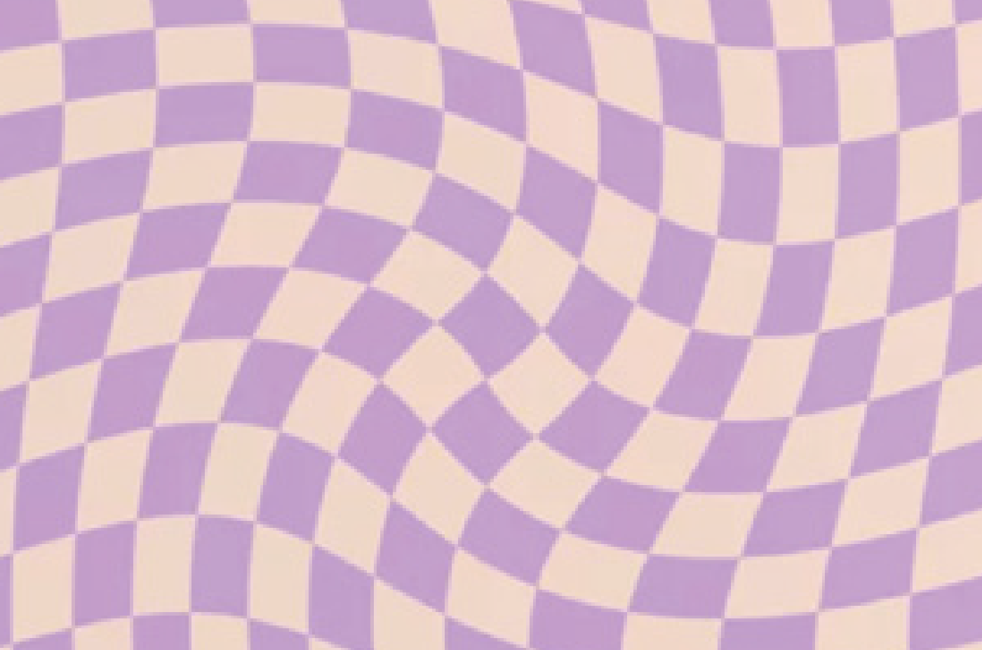 Purple Wavy Checkers