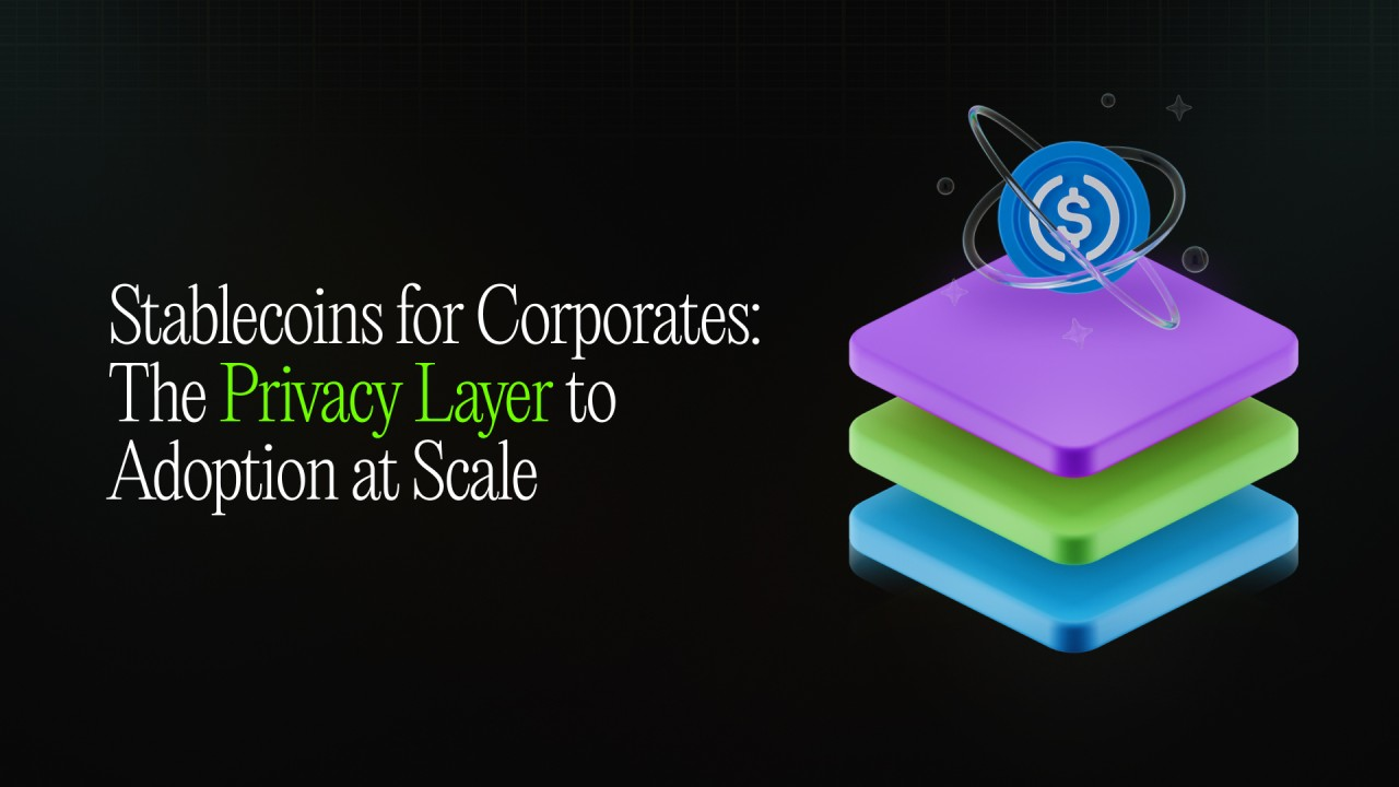Stablecoins for Corporates: The Privacy Layer to Adoption at Scale main image