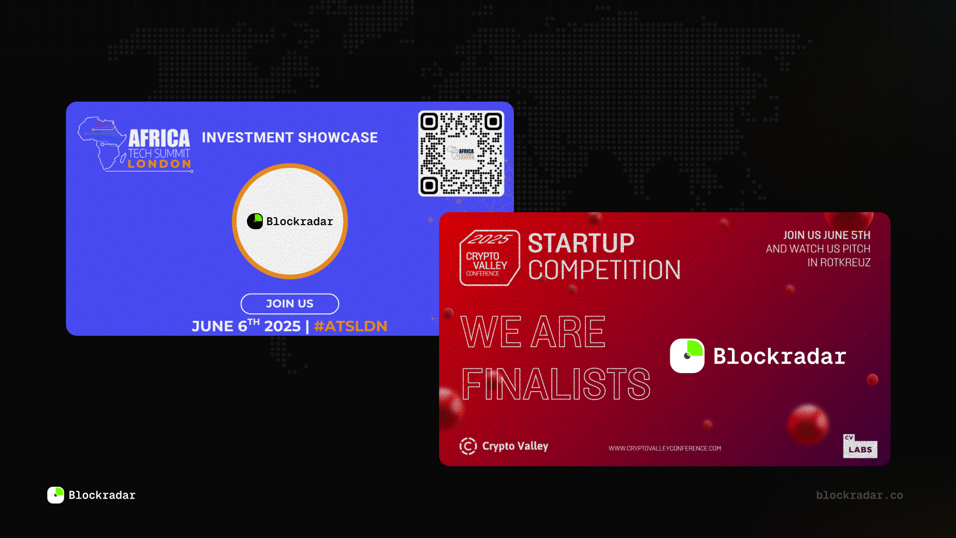 Blockradar to Be Showcased at Two Global Tech Conferences main image