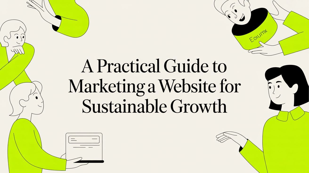 A Practical Guide to Marketing a Website for Sustainable Growth