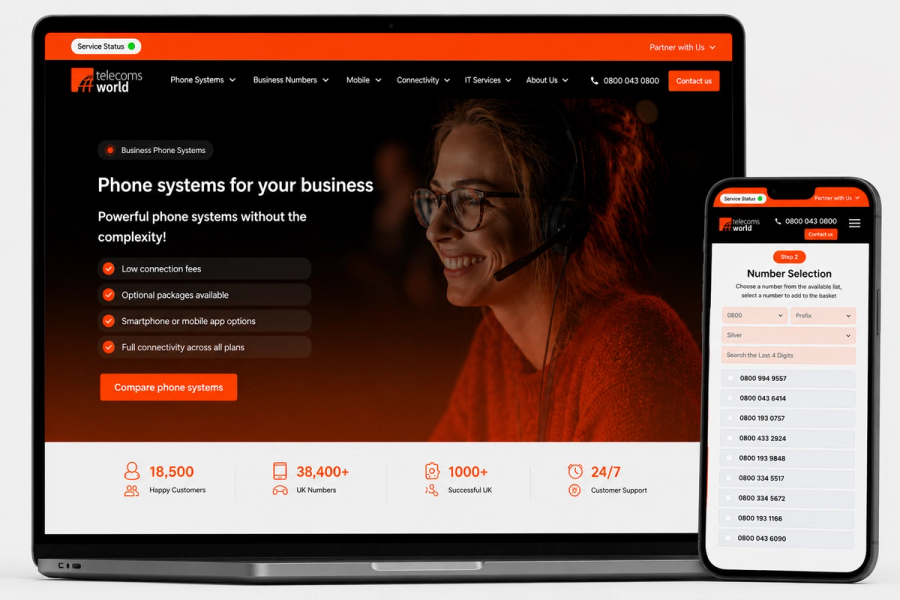 Powering Telecoms World Forms and CMS, Telecoms World