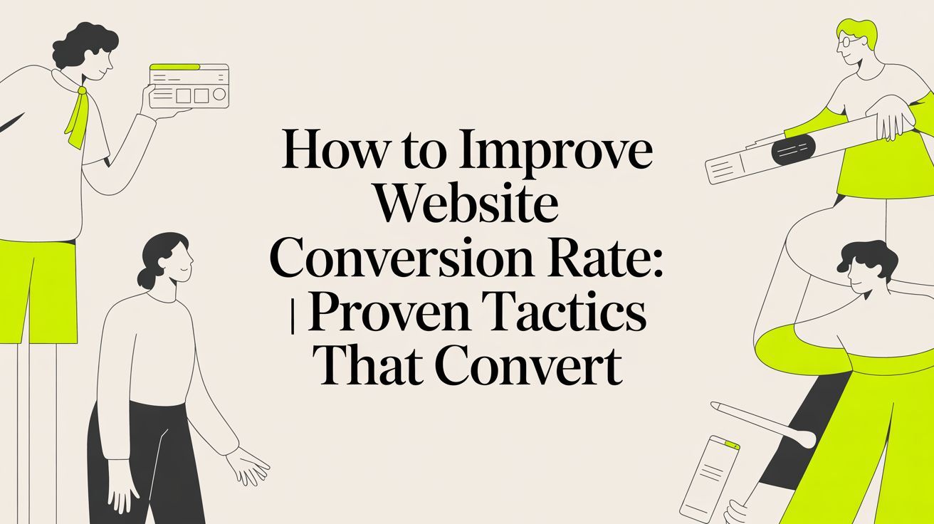 How to Improve Website Conversion Rate: Proven Tactics That Convert