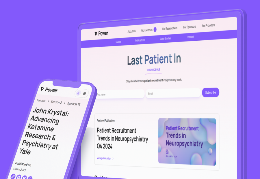 Clinical trials with WithPower, WithPower