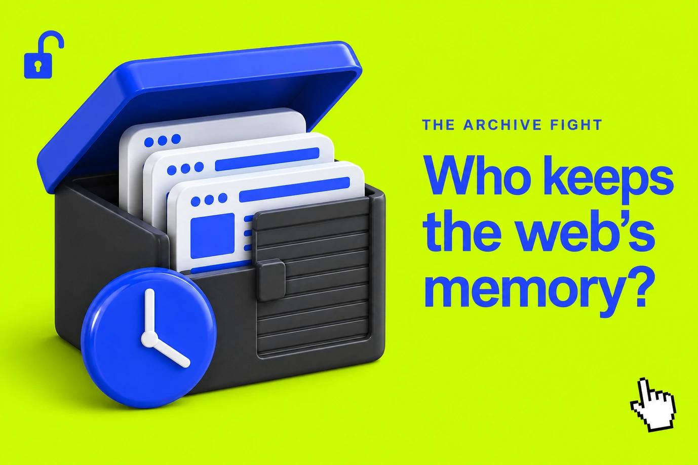 Fighting AI by blocking the Wayback Machine is a terrible trade
