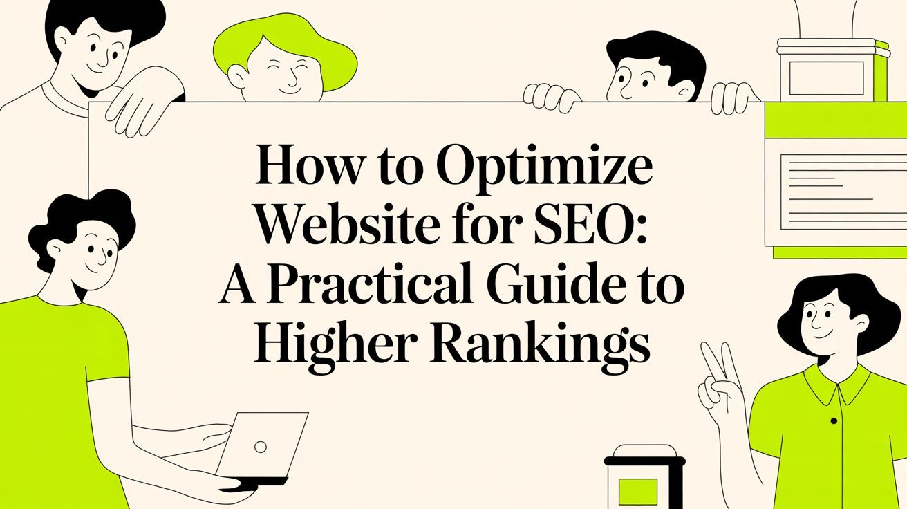 How to Optimize Website for SEO: A Practical Guide to Higher Rankings