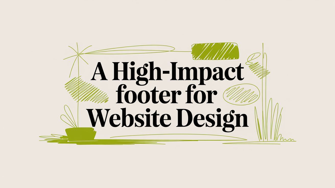 A High-Impact Footer for Website Design