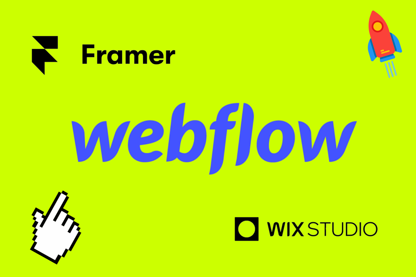I Tested Webflow, Framer, and Wix Studio