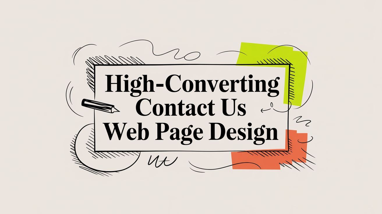 High-Converting Contact Us Web Page Design