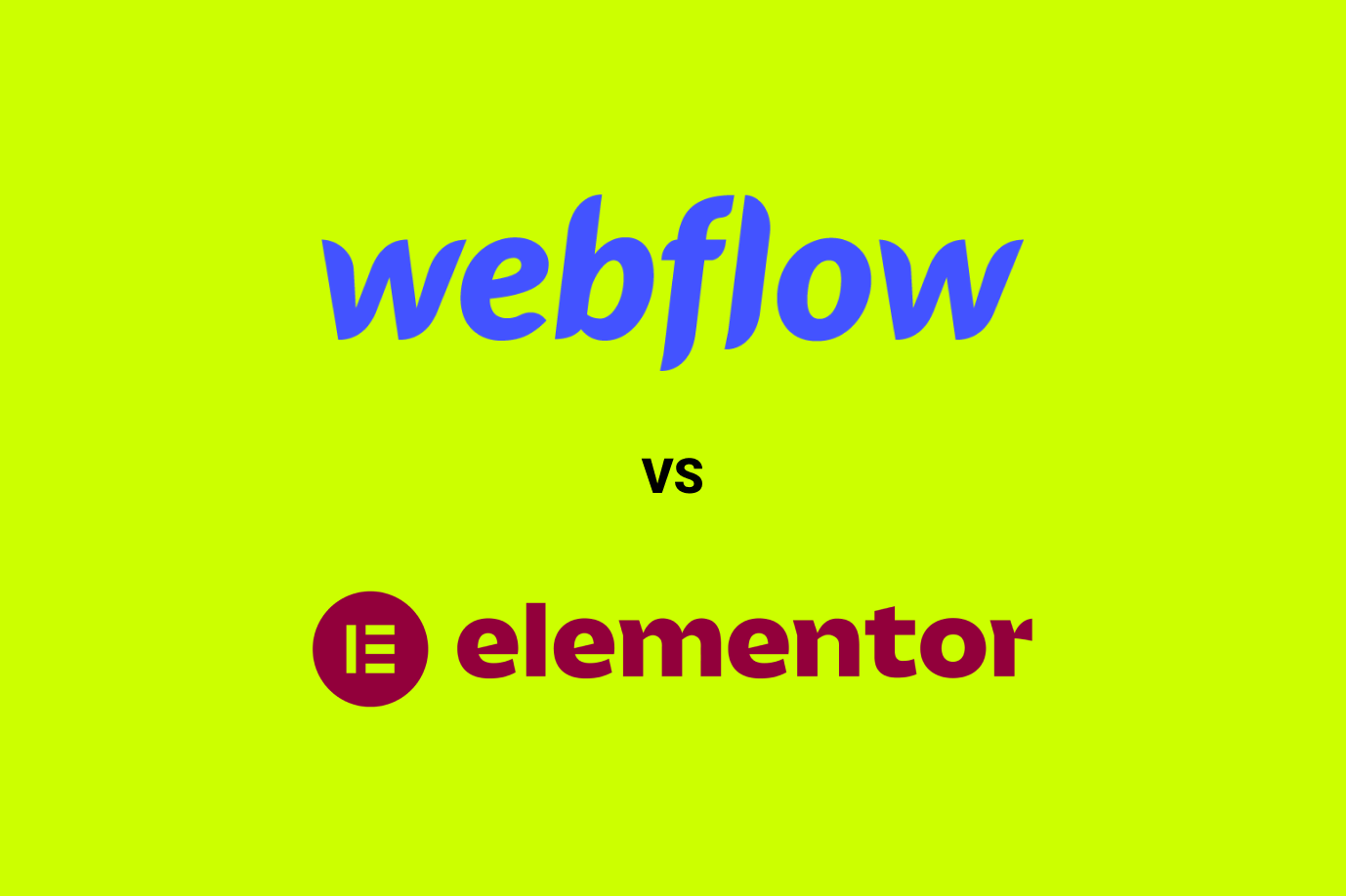 Webflow vs Elementor (2023): Will WordPress still stand? 👀