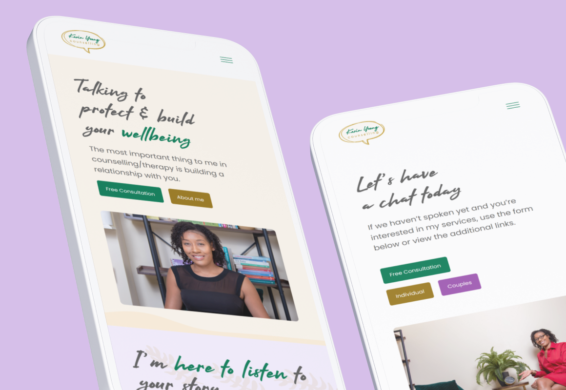 A clearer route to an appointment, Karin Young Counselling