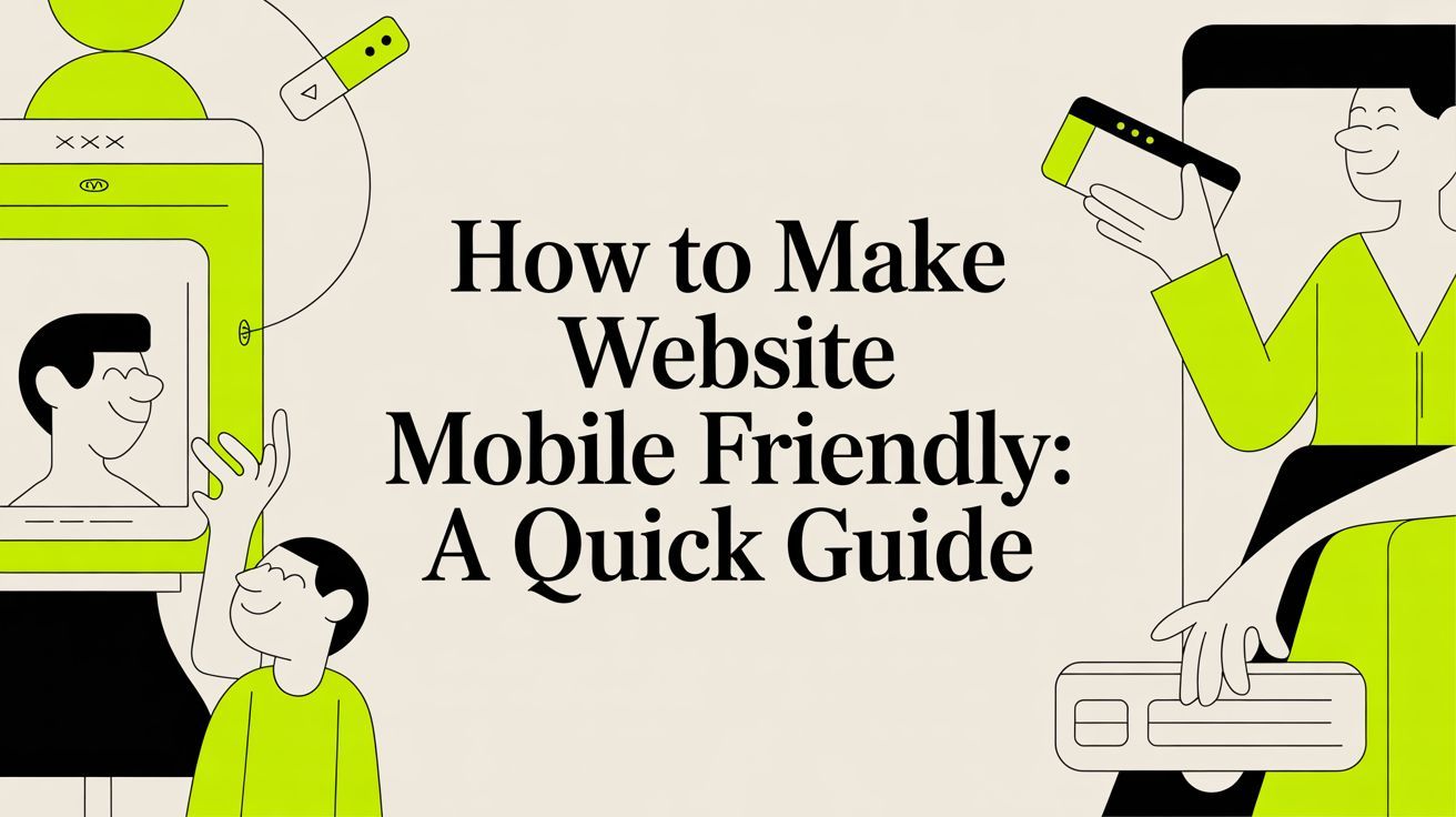 how to make website mobile friendly: A Quick Guide