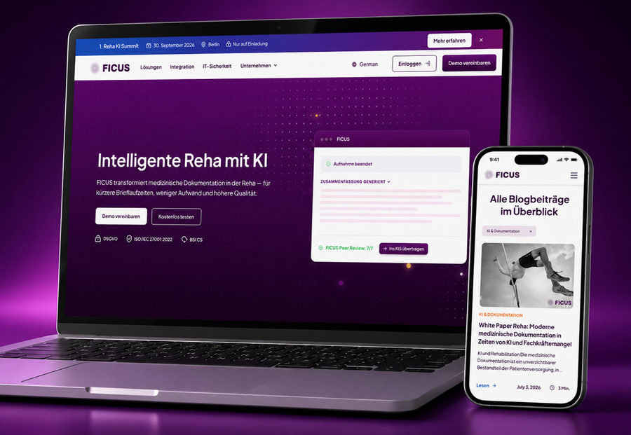 Ficus Health: I Built the Site for a 120-Clinic AI Platform, Ficus Health