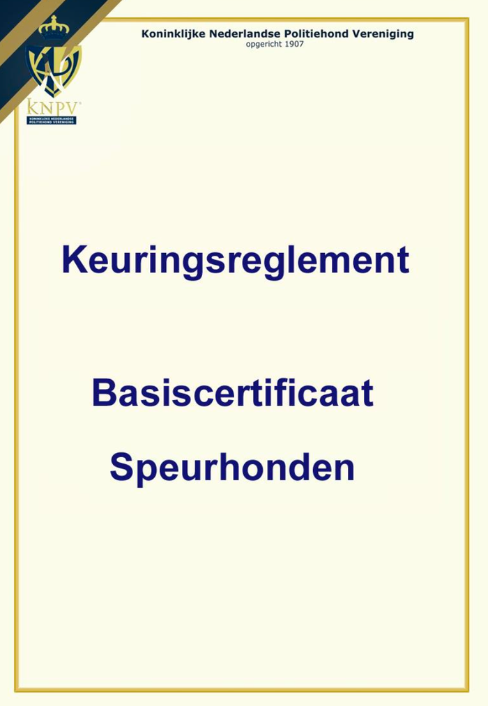 Keuringsreglement Basis