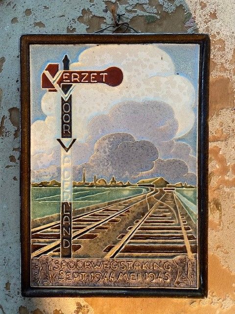 Tegeltje NS 1945