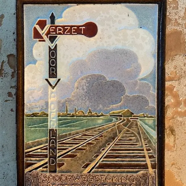 Tegeltje NS 1945