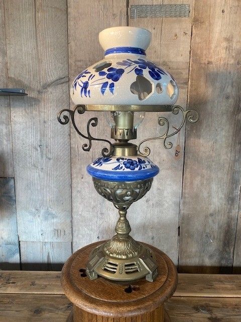 Lamp Keramiek Delfts blauw