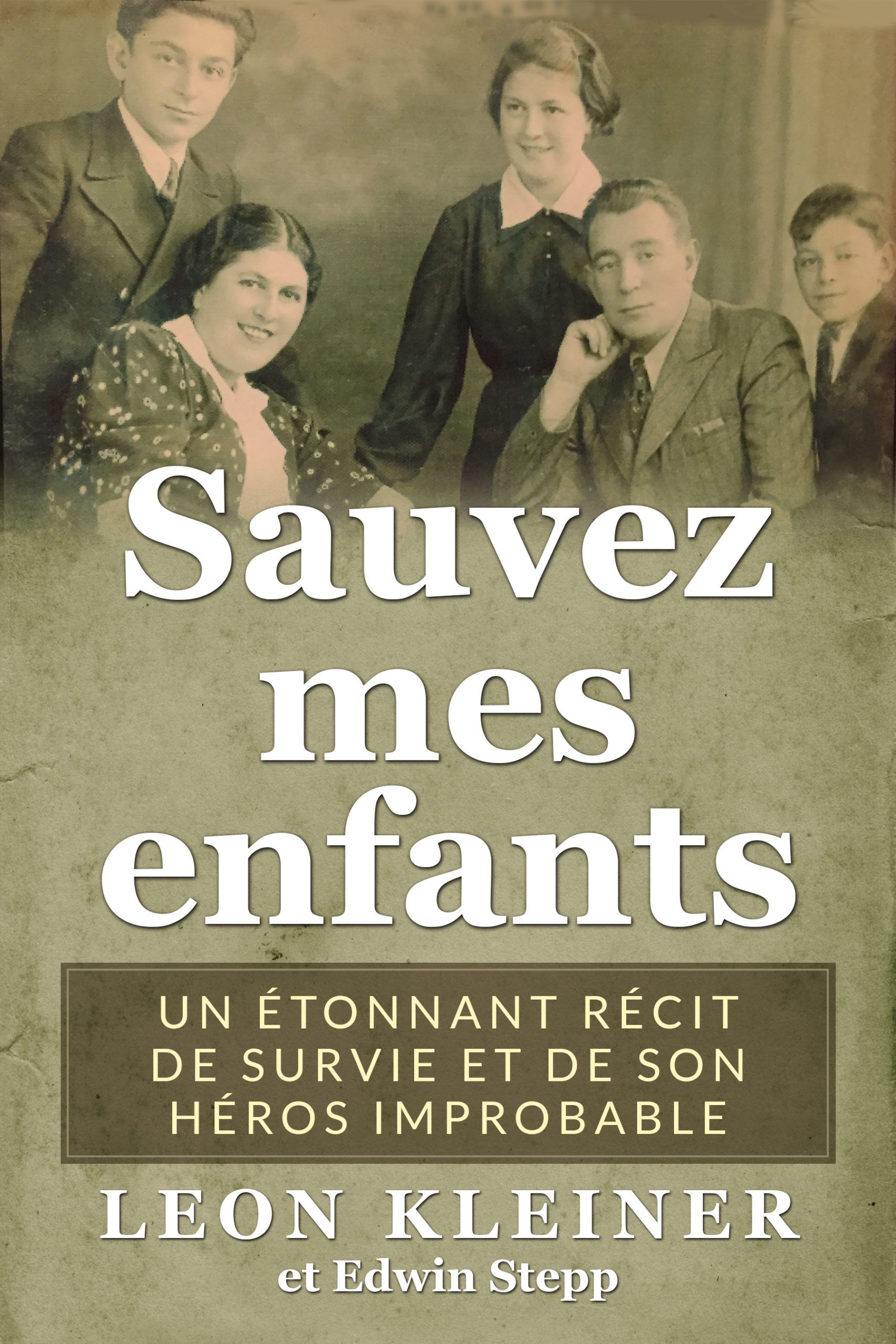 Sauvez mes enfants cover