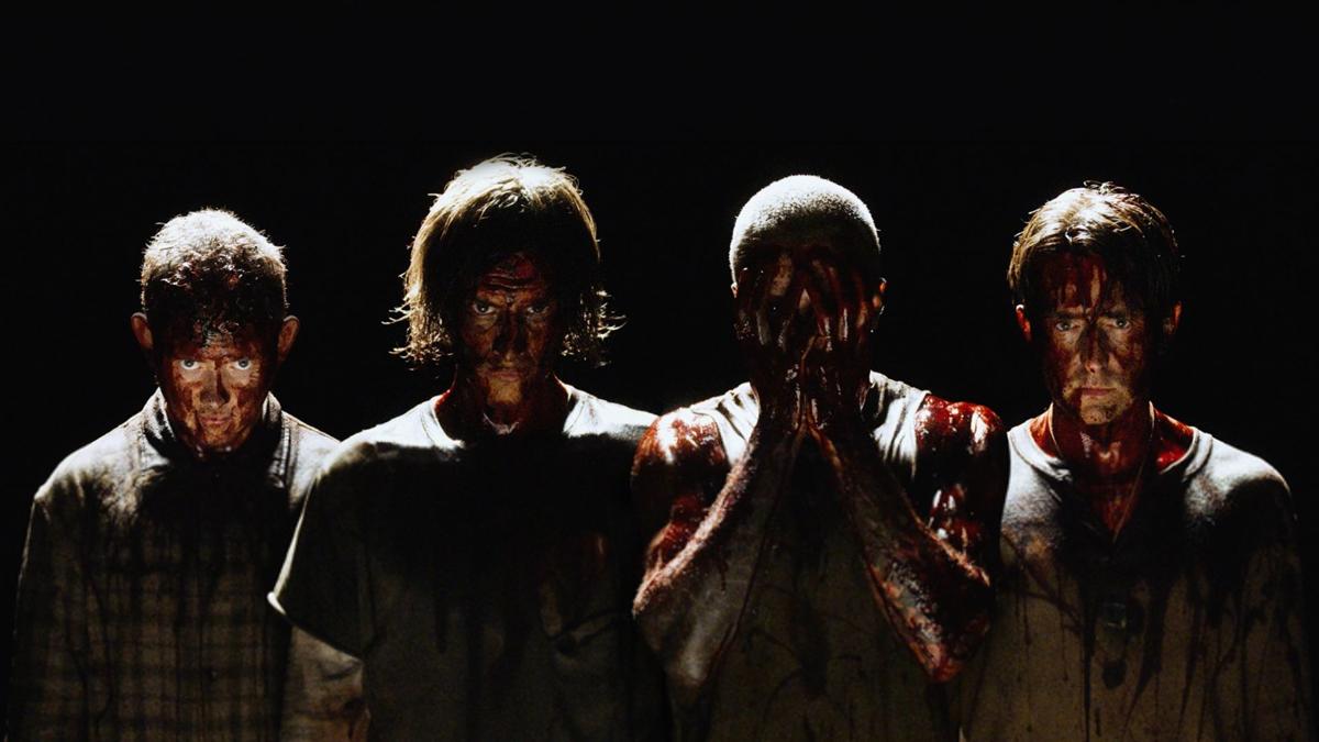 Bring Me the Horizon performing live on stage