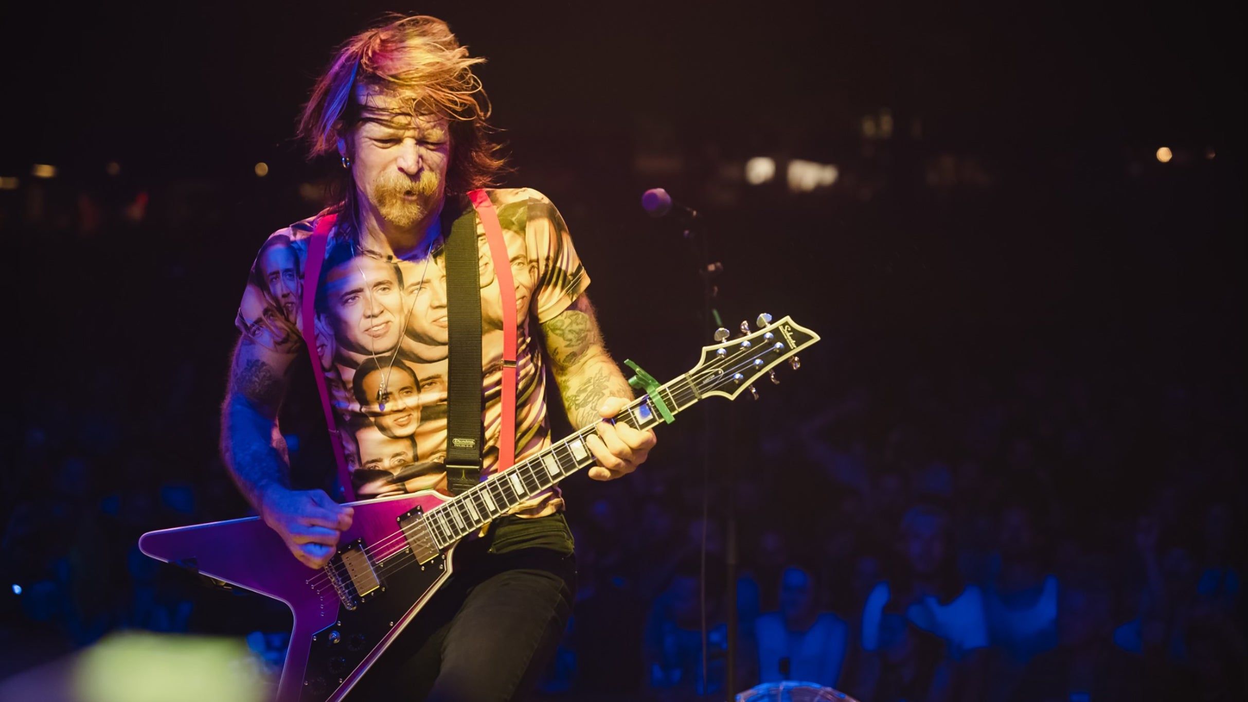 Eagles of Death Metal performing live on stage during a recent tour