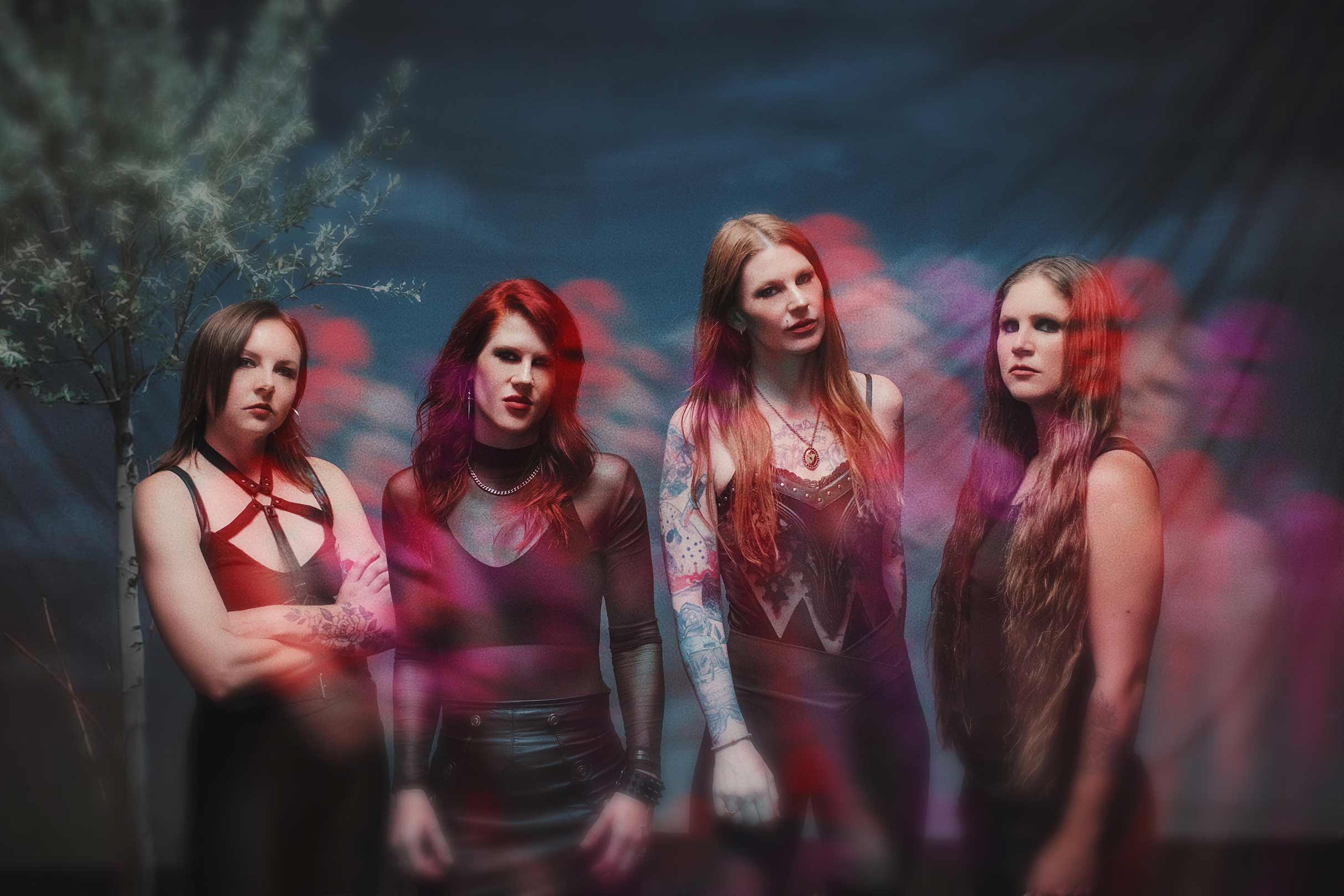 Kittie performing live on the Legacy of Fire Tour 2026