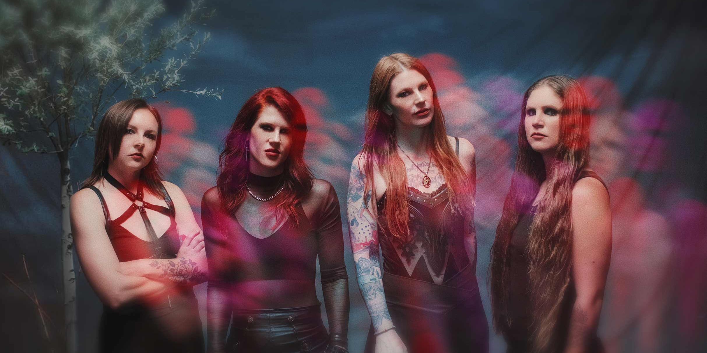 Kittie performing live on the Legacy of Fire Tour 2026