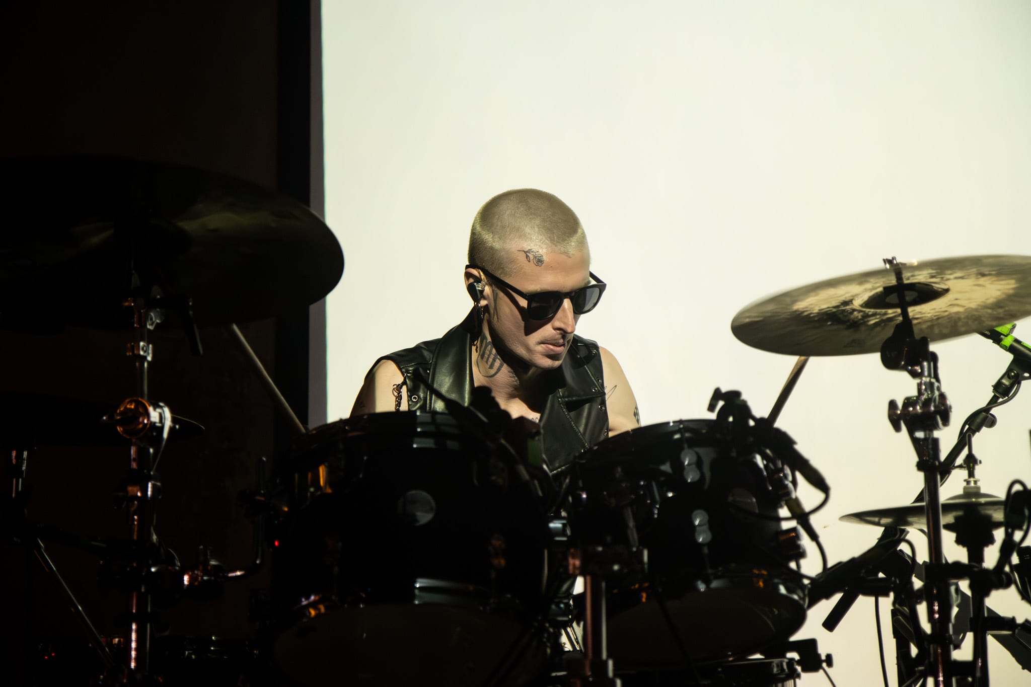Melrose Avenue performing their energetic set at Parish in Anaheim