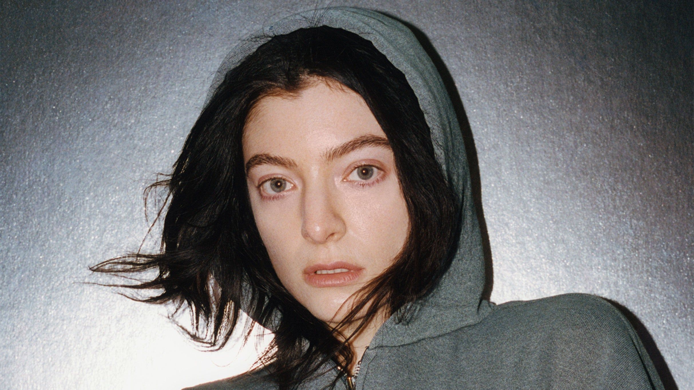 Lorde performing live on stage during the Ultrasound World Tour