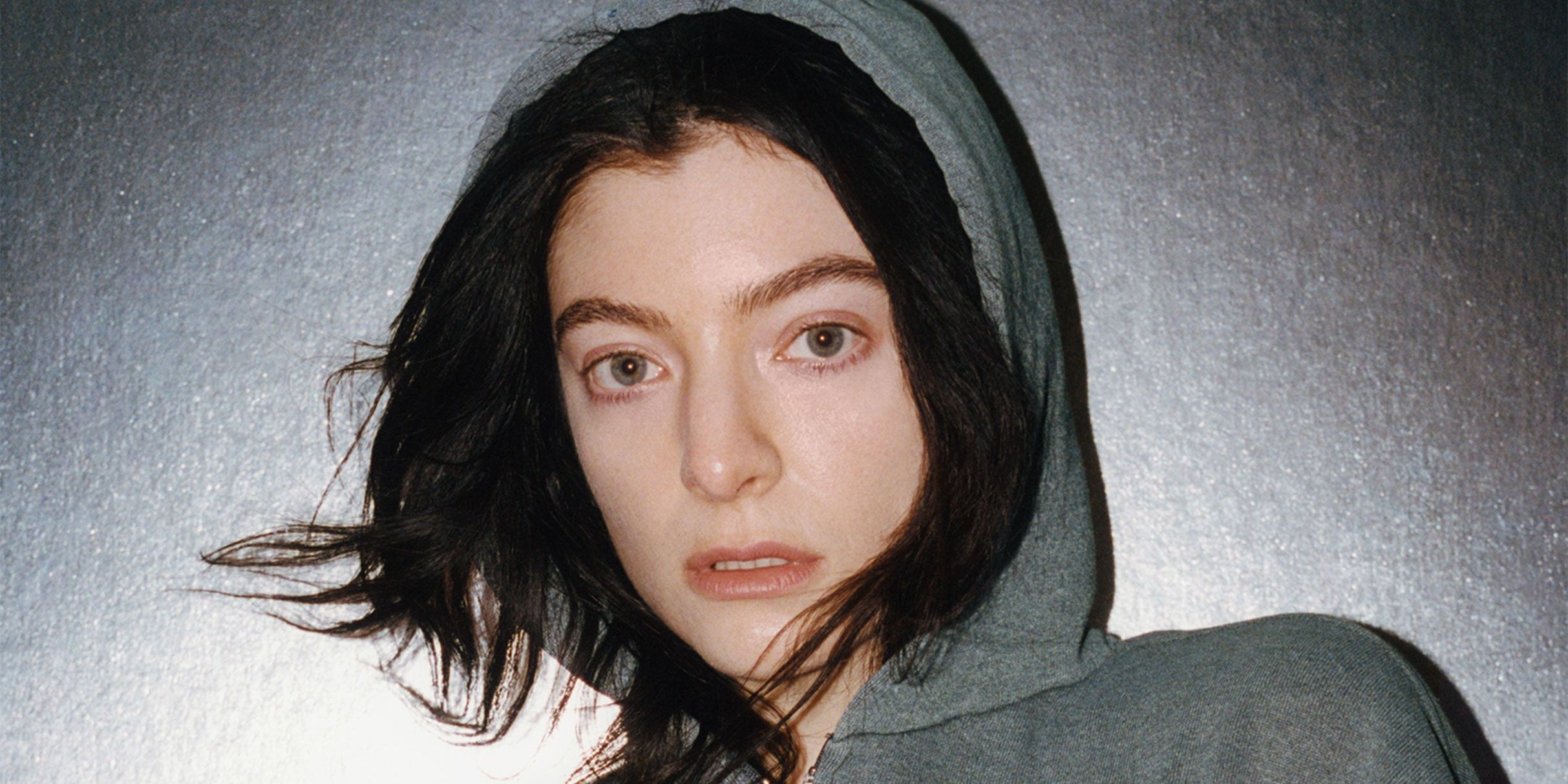 Lorde performing live on stage during the Ultrasound World Tour