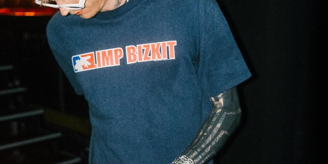 Machine Gun Kelly performing live on the Lost Americana Tour