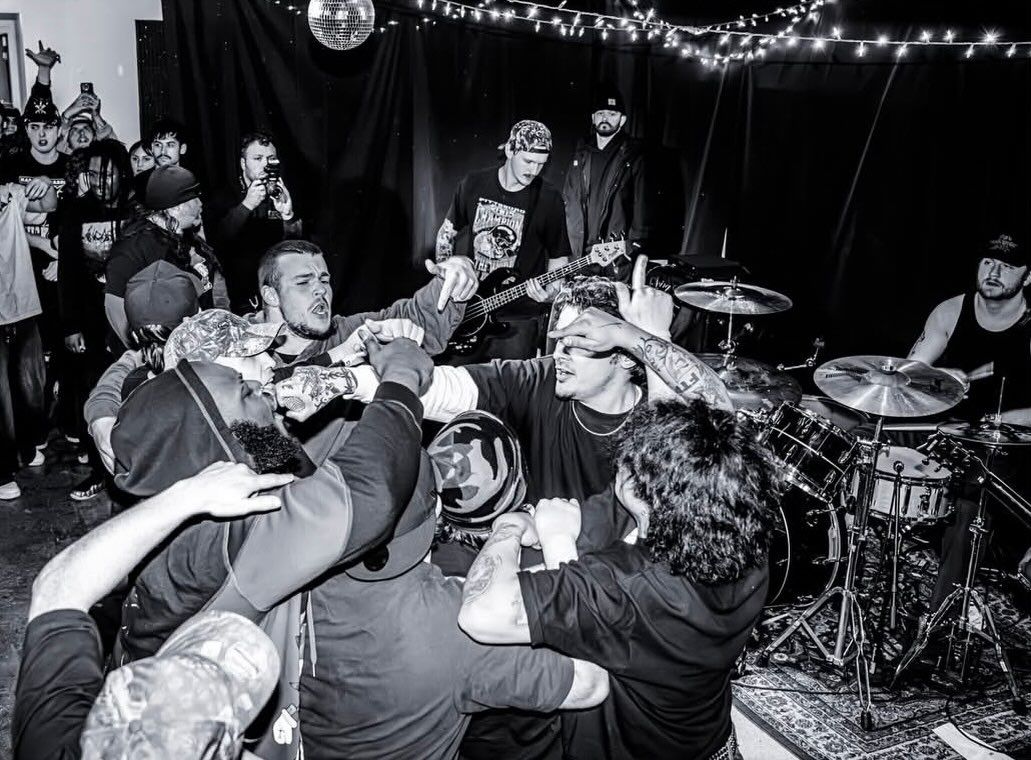 Live hardcore show at The Nile Theater in Mesa, Arizona. Photo by @nicfox.jpeg