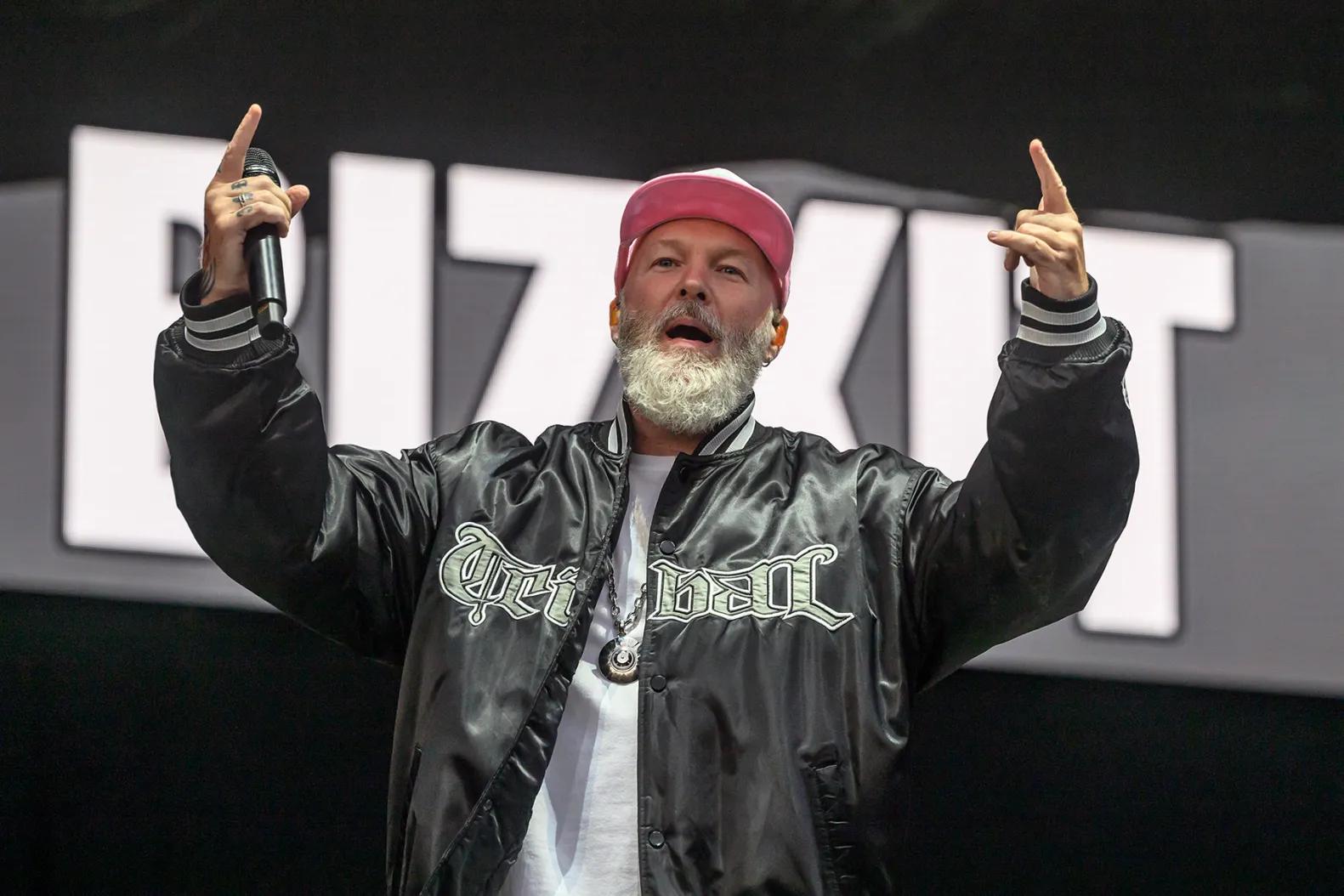 Limp Bizkit performing live, headlining Inkcarceration 2026 at Ohio State Reformatory in Mansfield Ohio