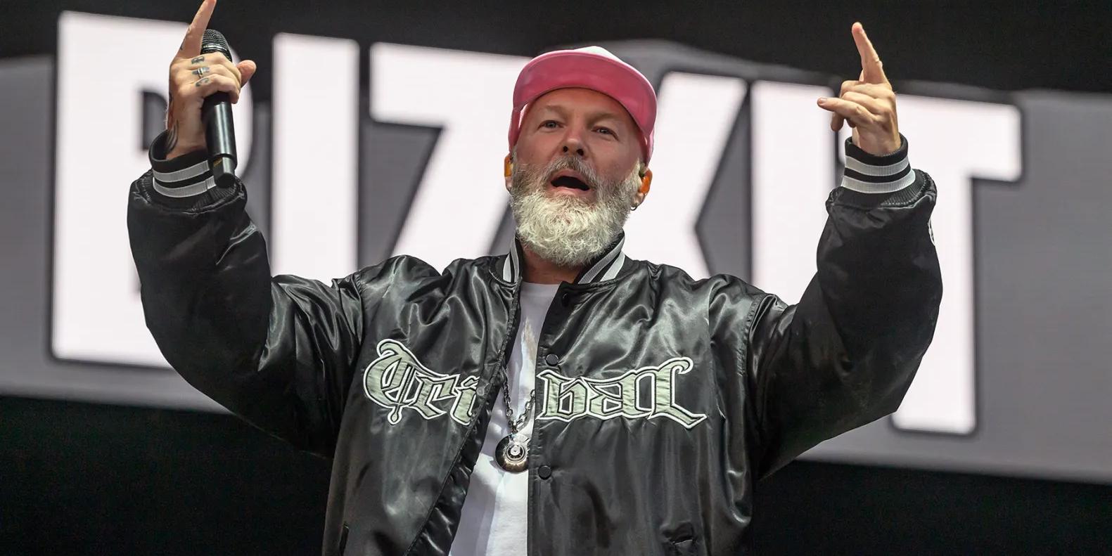 Limp Bizkit performing live, headlining Inkcarceration 2026 at Ohio State Reformatory in Mansfield Ohio