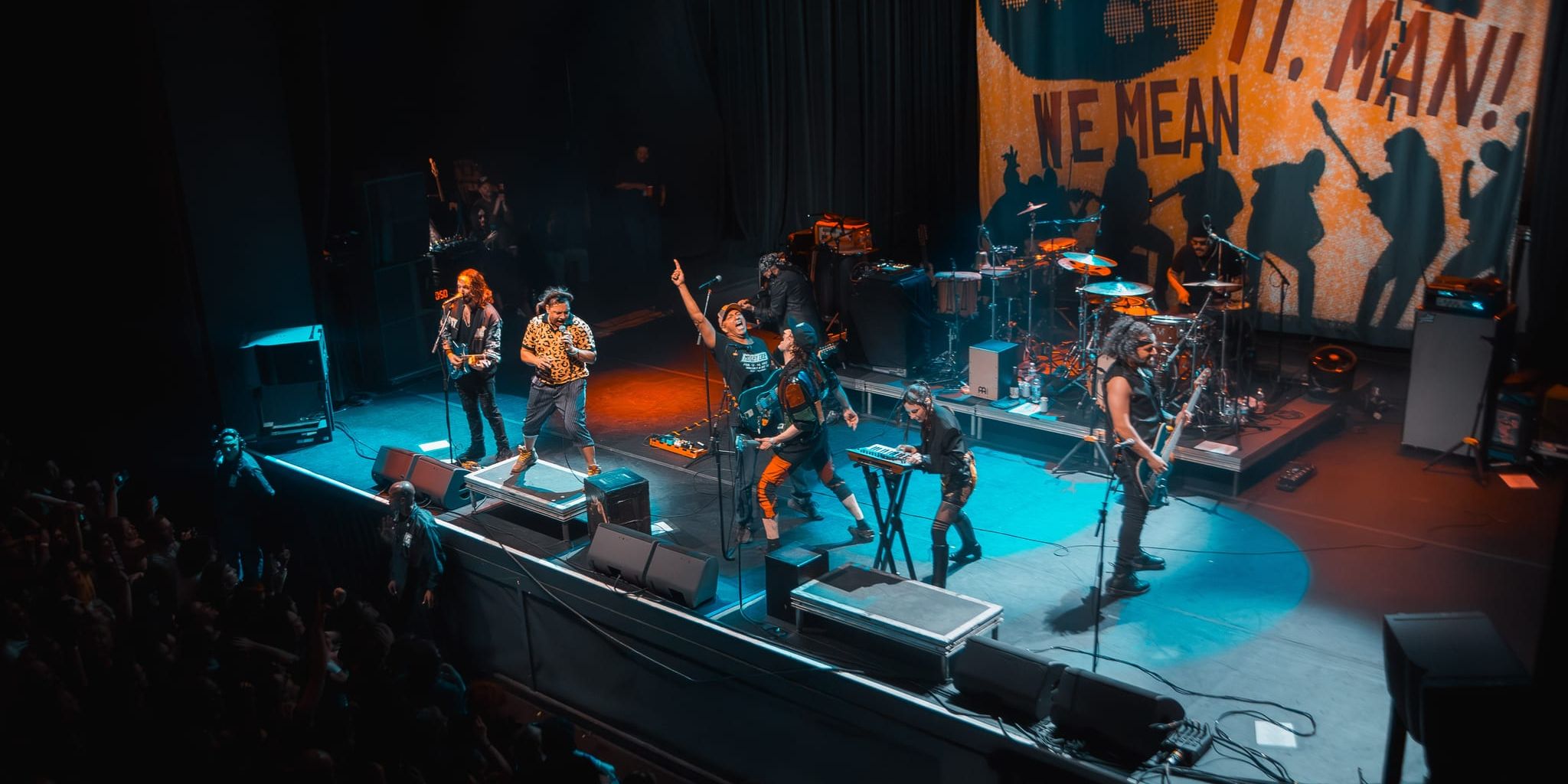 Gogol Bordello performing at The Novo in Los Angeles, March 7, 2026. Photo by Nucorejess