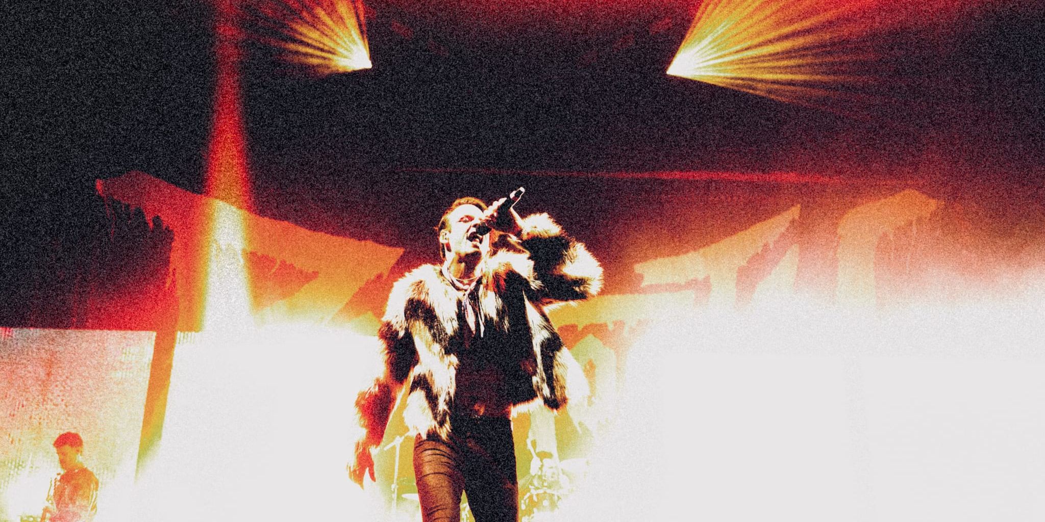 Beartooth performing live at the Kia Forum in Los Angeles